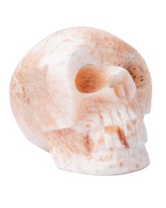 Pink Scolecite Skull 50-55g, India (1pc) 