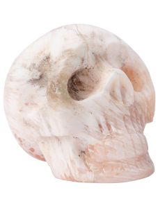 Pink Scolecite Skull 70-75g, India (1pc) 