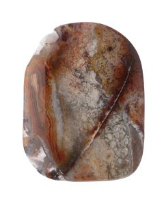 Crazy Lace Agate Tumbled Flat, 16g (1pc) 