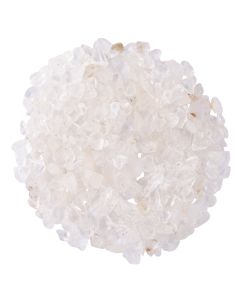 Rock Crystal Tumblestone Chips approx 8-15mm, India (100g) NETT