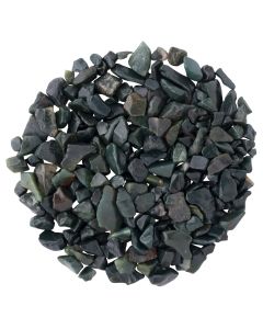 Bloodstone Tumblestone Chips approx 8-15mm, India (100g) NETT