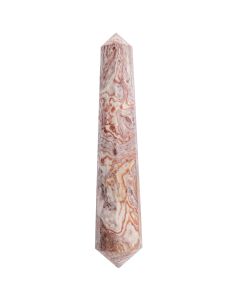 Agate Vogel Double Terminated Point 125-130mm (1pc) NFD