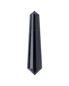 Black Tourmaline Vogel DT Point 100-110mm, India (1pc) NETT