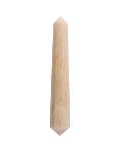 Moonstone Vogel Double Terminated Point 130-140mm (1pc) NFD