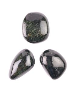 Black Diopside Large Tumblestone 30-40mm, India (50g) NETT