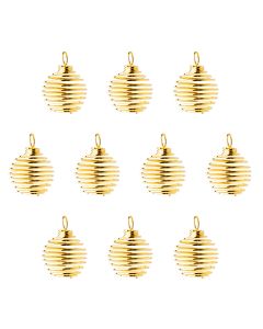 Spiral Cages Small Gold Plated (10pcs) NETT