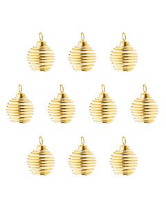 Spiral Cages Small Gold Plated (10pcs) NETT