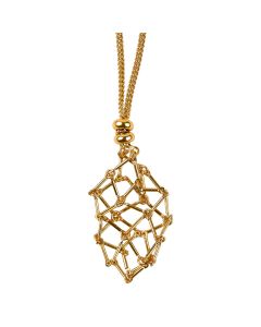 Cage Necklace 30", Gold Plated (1pc) NETT