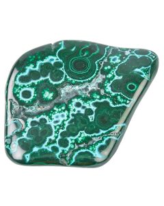 Malachite/Chrysocolla polished freeform 100g-150g (1pc) 