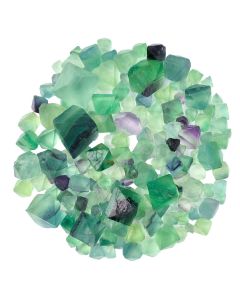 Green Fluorite Octahedra China (By the KG) NFD