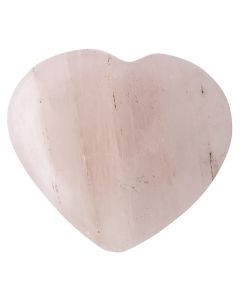Rose Quartz Heart, Madagascar (1pc) NETT