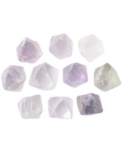 Fluorite Octahedra 25-30mm, China (10pcs) NETT