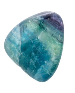 Fluorite Extra Quality Tumblestone 20-35mm, China (1pc) NETT