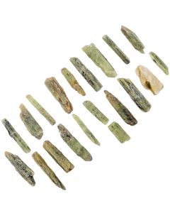 Green Kyanite Blades 1-2", Brazil (100g) NETT