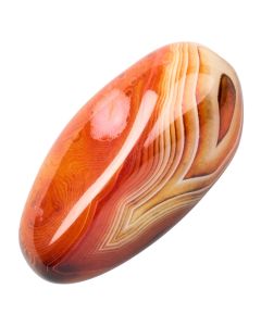 Striped Agate Smoothstone approximately 1.5-2" (1pc) NETT