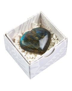 Labradorite Heart Gift Box (1pc) NETT
