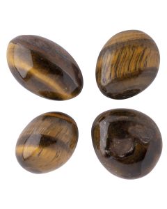 Tiger Eye High Polish Large Tumblestone 30-40mm, China (100g) NETT