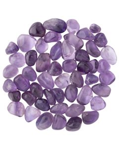 Amethyst High Polish Small Tumblestone 10-20mm, Zambia (100g) NETT