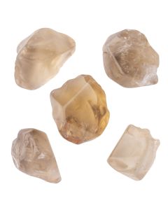 Citrine Natural Large Tumblestone 35-40mm, Brazil (100g) NFD