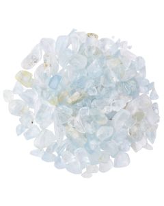 Blue Topaz Tumbled Chips 5-10mm, Brazil (100g) NETT