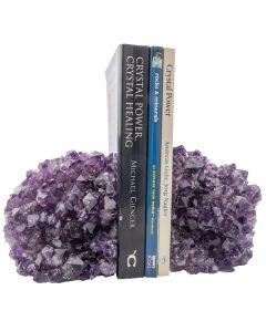 Amethyst Bookends 2nd Grade, Brazil (Pair) NETT