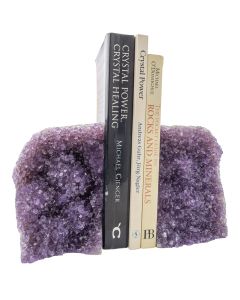 Amethyst Bookends 1st Grade, Brazil (Pair) NETT