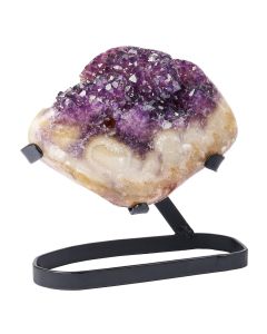 Polished Amethyst Druze with base 1.55kg (1pc) NFD