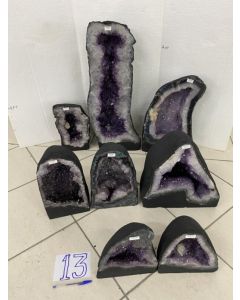 Amethyst Cathedral Crate No 13, 206.4kg (8pcs) NFD (PRE-ORDER)