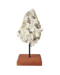 Pyrite Cubes in Basalt on Stand 1.32kg (1pc)