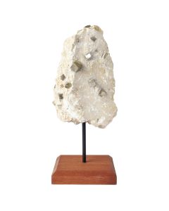 Pyrite Cubes in Basalt on Stand 1.21kg (1pc)