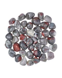 Bloodstone Tumblestone 20-40mm, India (KGs) NETT