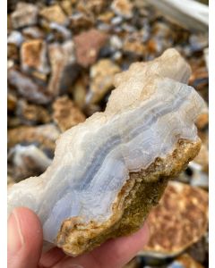 Blue Lace Agate, Kenya (1kg) Nett