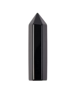 Black Obsidian Polished Point 15 x 70mm (1pc) NETT