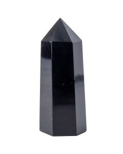 Black Obsidian Polished Point 15x30/40mm (1pc) NETT