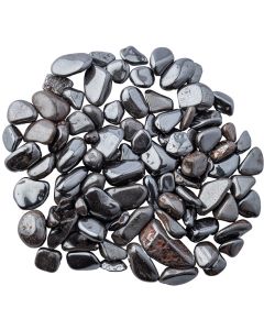 Hematite Tumblestone Chips 5-10mm, Brazil (100g) NETT