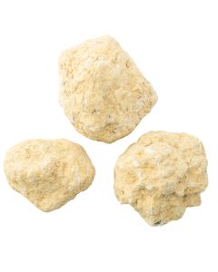 White Quartz Unbroken Geodes 8-10cm, Morocco (20KG Sack) NFD