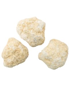 White Quartz Unbroken Geodes 10-12cm, Morocco (25kg Sack) NETT