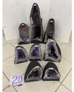 Amethyst Cathedral Crate No.20, 147.5kg (8pcs) NFD (PRE-ORDER)