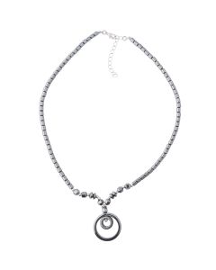 Hematine Double Loop Necklace 18" Design 11 (1pc) NETT