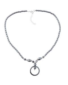 Hematine Loop Necklace 18" Design 19 (1pc) 