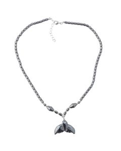 Hematine Whale Tail Necklace 18" Design 21 (1pc) NETT