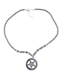 Hematine Star Necklace 18" Design 24 (1pc) NETT