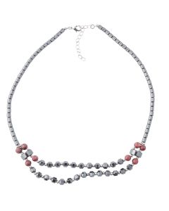 Hematine Layered Necklace 18" Design 29 (1pc) NETT