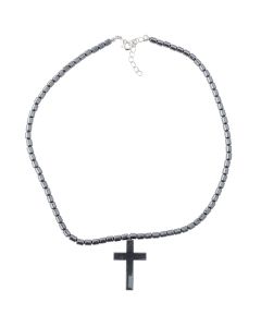 Hematine Cross Necklace 18" Design 31 (1pc) NETT