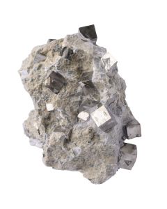 Pyrite Cubes in Matrix approx 3-4" Spain (1pc) 