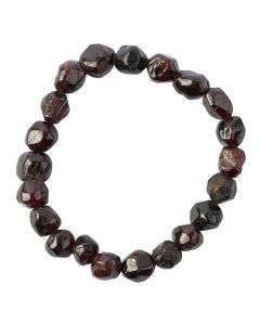 Garnet Small Tumblestone Bracelet (1pc)