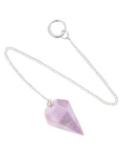 Lepidolite Pendulum, 25mm x 40mm (1pc)