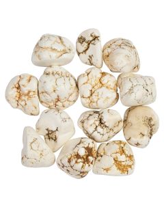 Magnesite Medium Tumblestones. 20-30mm (250g) 