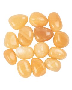 Orange Calcite Medium Tumblestones, 20-30mm (250g)