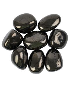 Jet Large Tumblestones (A Grade)  30-40mm (100g) 